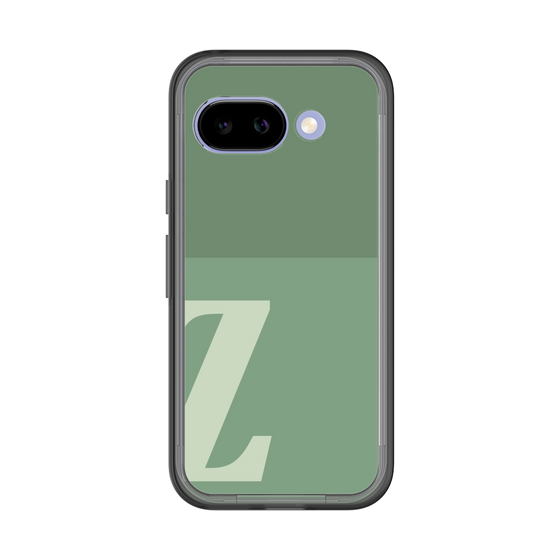 スリムプロテクションプレミアムケース［ オリジナル - initial two tone - Z green ］