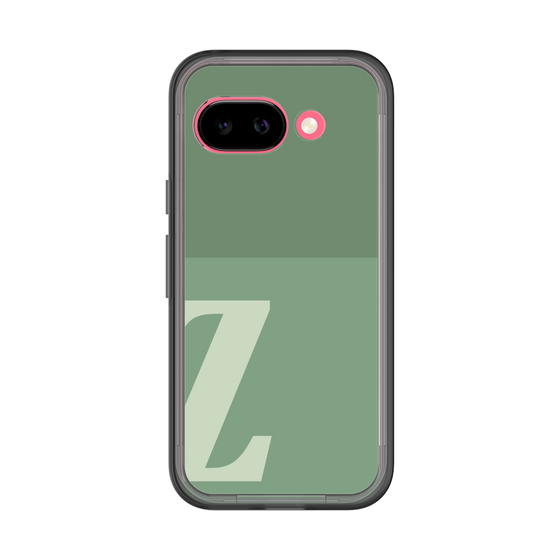 スリムプロテクションプレミアムケース［ オリジナル - initial two tone - Z green ］