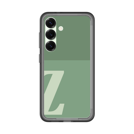 スリムプロテクションプレミアムケース［ オリジナル - initial two tone - Z green ］