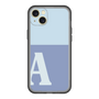 スリムプロテクションプレミアムケース［ オリジナル - initial two tone - A blue ］