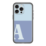 スリムプロテクションプレミアムケース［ オリジナル - initial two tone - A blue ］