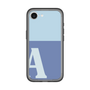 スリムプロテクションプレミアムケース［ オリジナル - initial two tone - A blue ］