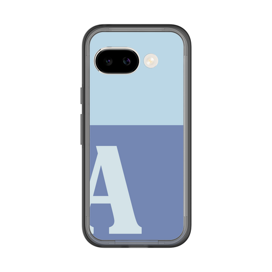 スリムプロテクションプレミアムケース［ オリジナル - initial two tone - A blue ］