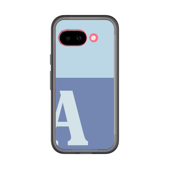 スリムプロテクションプレミアムケース［ オリジナル - initial two tone - A blue ］