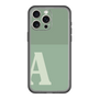 スリムプロテクションプレミアムケース［ オリジナル - initial two tone - A green ］