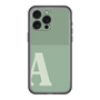 スリムプロテクションプレミアムケース［ オリジナル - initial two tone - A green ］