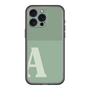 スリムプロテクションプレミアムケース［ オリジナル - initial two tone - A green ］