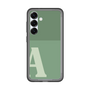 スリムプロテクションプレミアムケース［ オリジナル - initial two tone - A green ］