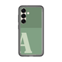 スリムプロテクションプレミアムケース［ オリジナル - initial two tone - A green ］