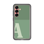 スリムプロテクションプレミアムケース［ オリジナル - initial two tone - A green ］