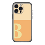 スリムプロテクションプレミアムケース［ オリジナル - initial two tone - B orange ］