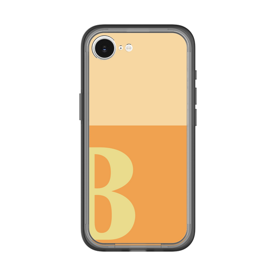 スリムプロテクションプレミアムケース［ オリジナル - initial two tone - B orange ］