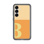 スリムプロテクションプレミアムケース［ オリジナル - initial two tone - B orange ］