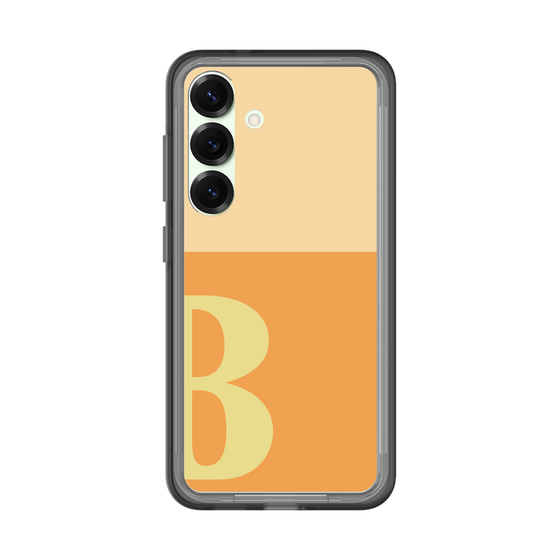 スリムプロテクションプレミアムケース［ オリジナル - initial two tone - B orange ］