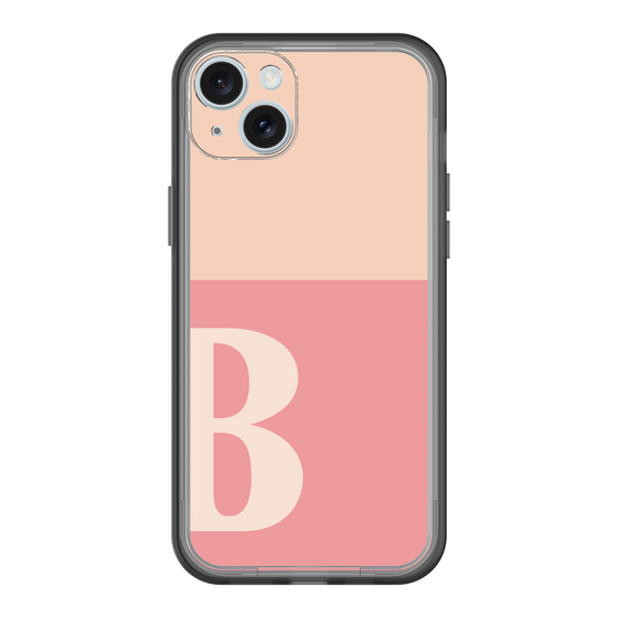 スリムプロテクションプレミアムケース［ オリジナル - initial two tone - B pink ］