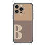 スリムプロテクションプレミアムケース［ オリジナル - initial two tone - B brown ］