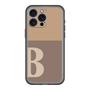 スリムプロテクションプレミアムケース［ オリジナル - initial two tone - B brown ］