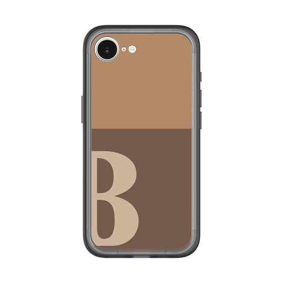 スリムプロテクションプレミアムケース［ オリジナル - initial two tone - B brown ］