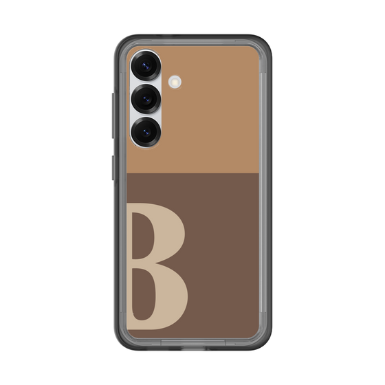 スリムプロテクションプレミアムケース［ オリジナル - initial two tone - B brown ］