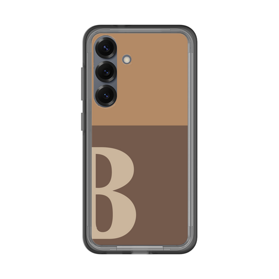 スリムプロテクションプレミアムケース［ オリジナル - initial two tone - B brown ］
