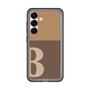 スリムプロテクションプレミアムケース［ オリジナル - initial two tone - B brown ］
