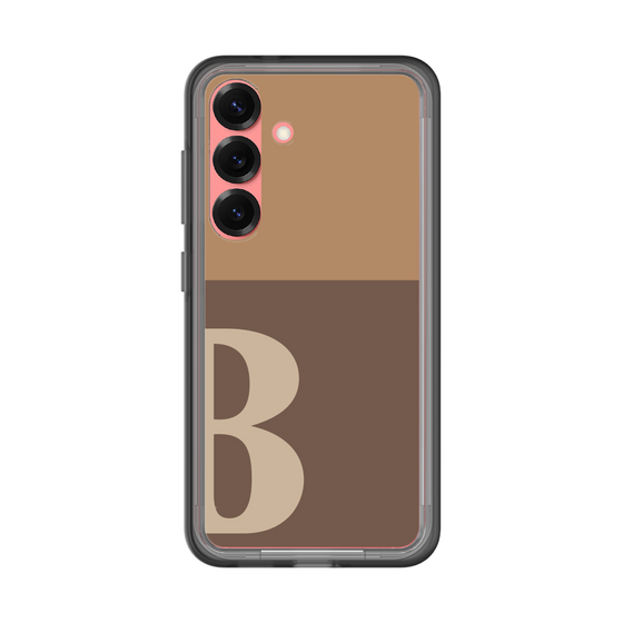 スリムプロテクションプレミアムケース［ オリジナル - initial two tone - B brown ］