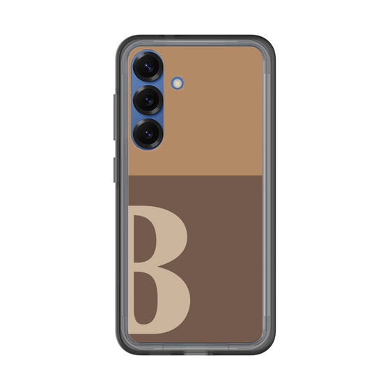 スリムプロテクションプレミアムケース［ オリジナル - initial two tone - B brown ］