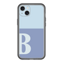 スリムプロテクションプレミアムケース［ オリジナル - initial two tone - B blue ］