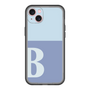 スリムプロテクションプレミアムケース［ オリジナル - initial two tone - B blue ］