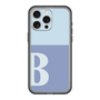 スリムプロテクションプレミアムケース［ オリジナル - initial two tone - B blue ］
