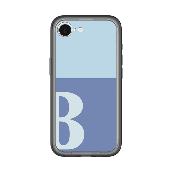 スリムプロテクションプレミアムケース［ オリジナル - initial two tone - B blue ］