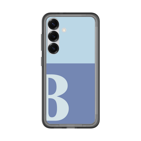 スリムプロテクションプレミアムケース［ オリジナル - initial two tone - B blue ］