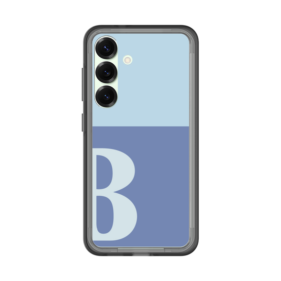 スリムプロテクションプレミアムケース［ オリジナル - initial two tone - B blue ］