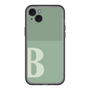スリムプロテクションプレミアムケース［ オリジナル - initial two tone - B green ］