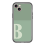 スリムプロテクションプレミアムケース［ オリジナル - initial two tone - B green ］