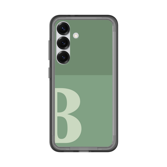 スリムプロテクションプレミアムケース［ オリジナル - initial two tone - B green ］