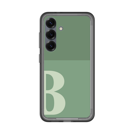 スリムプロテクションプレミアムケース［ オリジナル - initial two tone - B green ］