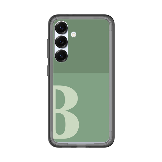 スリムプロテクションプレミアムケース［ オリジナル - initial two tone - B green ］