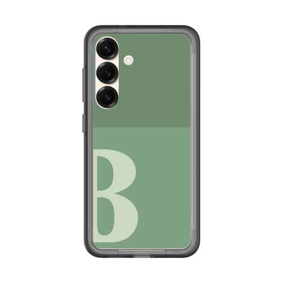 スリムプロテクションプレミアムケース［ オリジナル - initial two tone - B green ］
