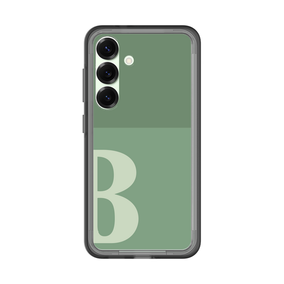 スリムプロテクションプレミアムケース［ オリジナル - initial two tone - B green ］