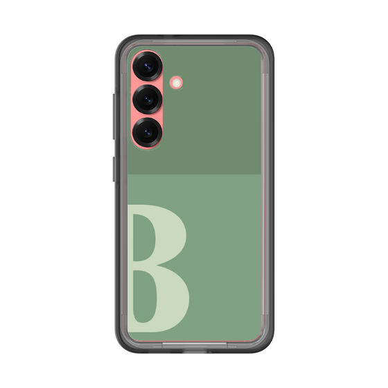 スリムプロテクションプレミアムケース［ オリジナル - initial two tone - B green ］