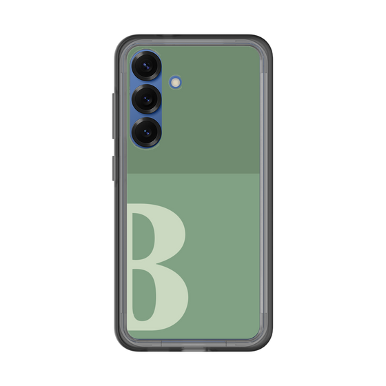 スリムプロテクションプレミアムケース［ オリジナル - initial two tone - B green ］