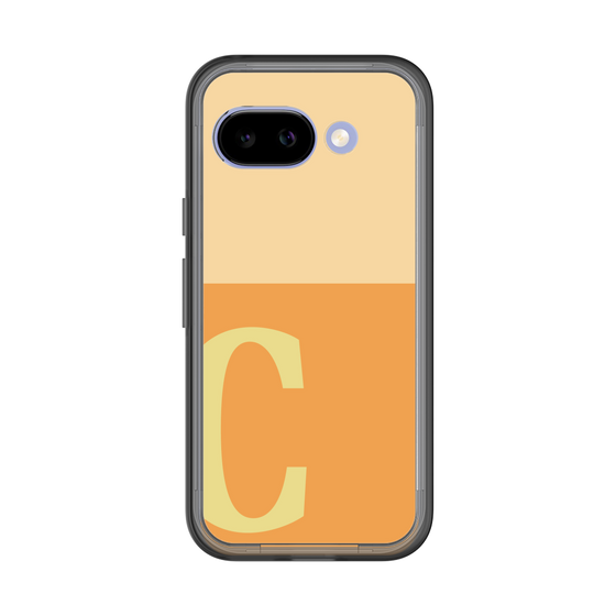 スリムプロテクションプレミアムケース［ オリジナル - initial two tone - C orange ］