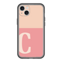 スリムプロテクションプレミアムケース［ オリジナル - initial two tone - C pink ］