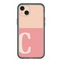 スリムプロテクションプレミアムケース［ オリジナル - initial two tone - C pink ］