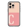 スリムプロテクションプレミアムケース［ オリジナル - initial two tone - C pink ］