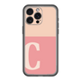 スリムプロテクションプレミアムケース［ オリジナル - initial two tone - C pink ］
