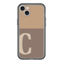 スリムプロテクションプレミアムケース［ オリジナル - initial two tone - C brown ］