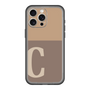 スリムプロテクションプレミアムケース［ オリジナル - initial two tone - C brown ］