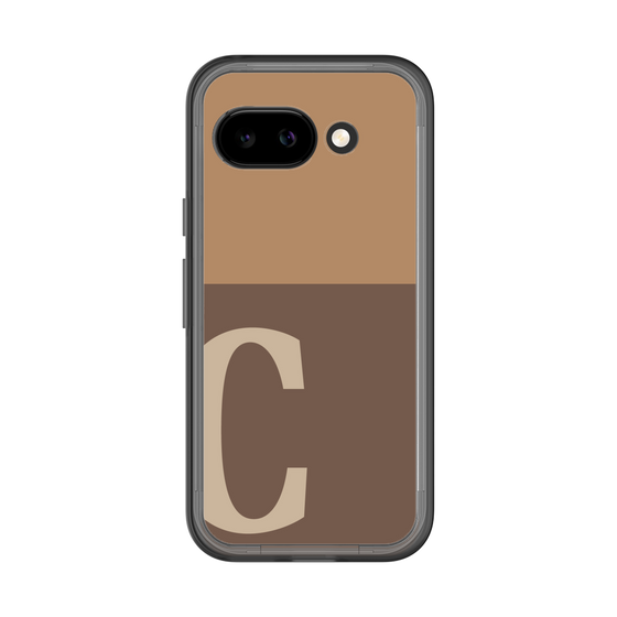 スリムプロテクションプレミアムケース［ オリジナル - initial two tone - C brown ］
